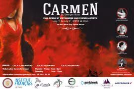 French Carmen opera hits stage in HCM City