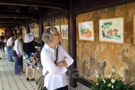 Art exhibition shows beauty of Hue