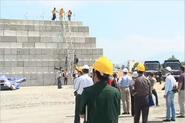 Dioxin-contaminated Da Nang soil treated