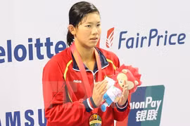 Swimmer Anh Vien named Vietnam’s 2015 best athlete