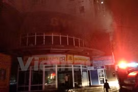 Hanoi to conduct more fire-safety inspections at apartment buildings