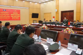 Local Vietnamese, Lao military units bolster ties 