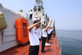 Ship serving General Election reaches Sinh Ton island