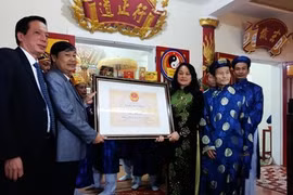 Tien Y temple gets historical relic status 