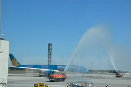 Vietnam Airlines’s Airbus A350 used on HCM City-Shanghai route 