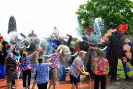 Traditional New Year celebrations in Southeast Asian countries 