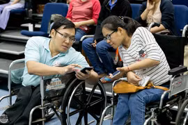 Disabled-friendly spots listed in mobile app 