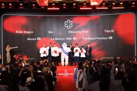 Which restaurants in Vietnam have received Michelin stars?