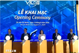 Int’l logistic expo kicks off in HCM City (Photo: VNA)