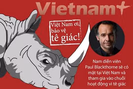 Hollywood filmmaker to join activities for rhino in Vietnam