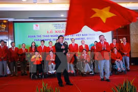 Vietnam’s athletes with disabilities depart for Rio Paralympics