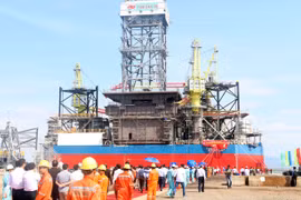 Offshore Vietnam oil rig launched in south