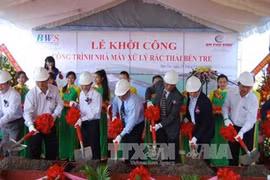 Waste treatment plant built in Ben Tre