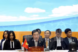  Deputy PM meets foreign ministers on AMM 49 sidelines
