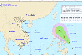 Tropical depression may grow into storm, hit East Sea
