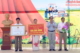Nghe An has 12 more communes meeting new rural criteria 