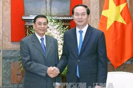 President hosts head of Lao Presidential Office 