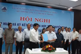 The Da Nang central province has expanded participation in the city's E-government system to 16 cities and provinces, following an agreement signed last week. (Photo: laodong.com.vn)