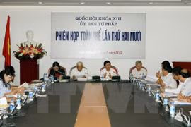 The National Assembly’s Judicial Committee gathered in Hanoi on July 7. (Photo: VNA)