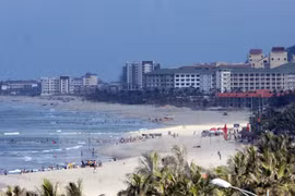 My Khe Beach, central Da Nang city. (Photo: VNA)