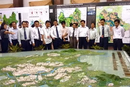 Hanoi master planning. (Photo: Hoang Hai/VNA)