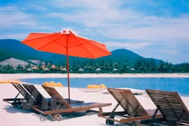 Kim Cuong (Diamond) Bay in Nha Trang (Photo: SeacherVn)