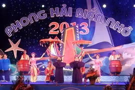 Art performance at the festival (Source: VNA)
