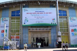 Entech Hanoi -2015 was opened on May 20 (Photo: VNA)