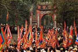 The Hung Kings Temple Festival (Photo: VNA)