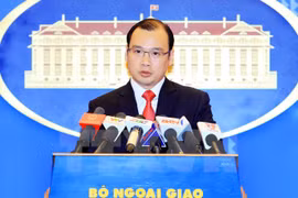 Foreign Ministry Spokesman Le Hai Binh. (Photo: VNA)