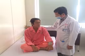 A patient was saved by kidney donated from a brain-dead patient. (Photo: kenh14.vn)