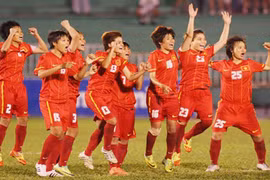 Vietnamese women team (Photo: thethao247)
