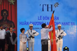 TH True Milk was honored with a third-class Labor Medal. (Photo: Vietnamplus)
