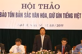 Deputy FM Nguyen Thanh Son at the seminar (Source: VNA)