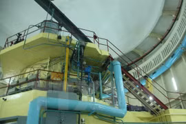 Part of Da Lat nuclear reactor. (Photo; VNA)