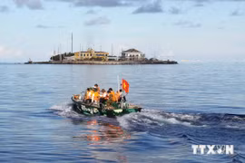 Phan Vinh island in Vietnam's Truong Sa (Spratly) archipelago (Photo: VNA)