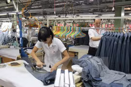 Garment-textile for exports (Photo: VNA)