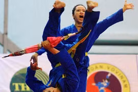 Vovinam, a unique Vietnamese martial arts form, will be featured in a Hollywood action film to be shot by the end of this year (Photo: VNA) 