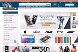 A popular online shopping website in Vietnam (Internet photo)