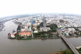 An overview of Can Tho city (Photo: VNA)
