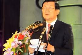 President Truong Tan Sang (Source: VNA)