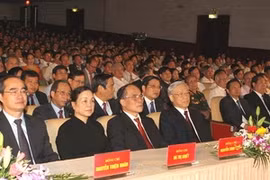Party General Secretary Nguyen Phu Trong at the meeting (Source: VNA)