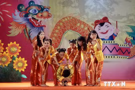 Art performance to welcome Mid-autumn festival in Hanoi (Source: VNA0