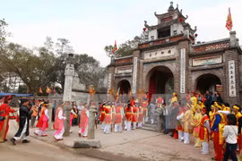 The Temple of King An Duong Vuong in Co Loa relic site (Source: VNA)