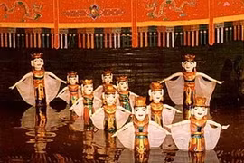 Puppetry performance (Photo: VNA)