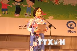 Minister of Labour, Invalids and Social Affairs Pham Thi Hai Chuyen (Photo: VNA)