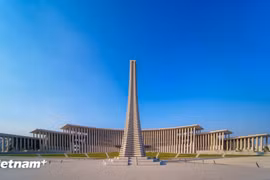 The Vietnam Military History Museum was built by the Ministry of National Defence in 2019. It covers 386,600 sq.m. in Tay Mo and Dai Mo wards of Nam Tu Liem district, Hanoi. (Photo: VietnamPlus)