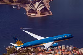 Vietnam Airlines appreciates support from Australian partners, customers. (Photo: VNA)