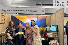 Vietnam introduces high-quality products at the Good Food and Wine Show 2024 in Brisbane, Queensland, Australia. (Photo: VNA)