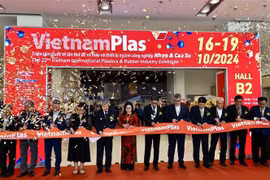 22nd Vietnam Int’l Plastic & Rubber Industry Expo opens in HCM City (Photo: VNA)